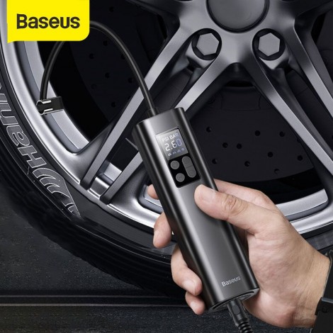 Baseus Auto Portabler Luftkompressor Pumpe für Motorrad Fahrrad Autoreifen Inflator
