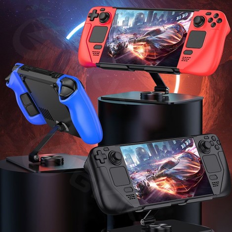 GKK-Kunststoffhülle mit Metalldrehhalter für Steam Deck