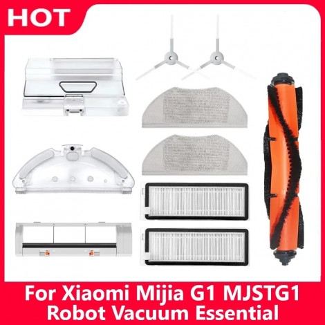 Für Xiaomi Mijia G1 MJSTG1 Roboter Vakuum Ätherisches Wichtigsten Roll Pinsel Seite Pinsel Hepa-Filter Mopp Tuch Wasser Tank Staub box Teile