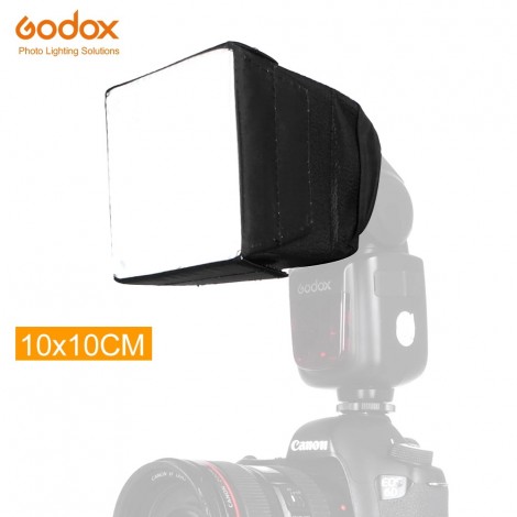 GODOX SB1010 10*10 cm Softbox Universal Folding Speedlight Softbox Blitz-diffusor Kamera Speedlite