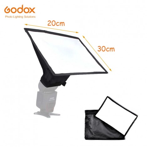 Godox Mini Universal Softbox SB2030 20*30 cm für Kamera Flash Speedlite für Canon Nikon Yongnuo Viltrox