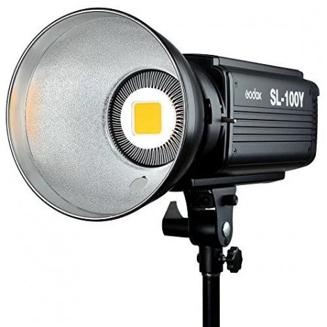 Godox SL-100Y 100WS 3300 Karat Gelb Version LCD Panel Led-videoleuchte Dauerleistung Bowens Berg Studio Licht