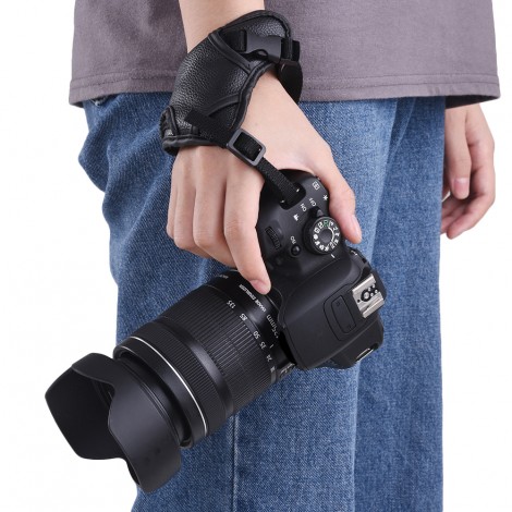 Leder Kamera Padded Handgelenk Grip Strap Kamera Zubehör für Canon/ Nikon/ Sony/ Olympus Pentax/ Fujifilm/ DSLR
