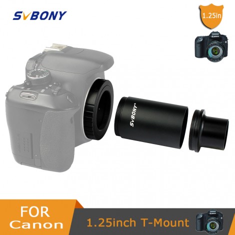 SvBony 1.25 Zoll Extension Tube Adapter CA1 Astronomie Teleskop M42 Gewinde T-Mount + T2 Ring Adapter für Teleskop/kamera F9105A
