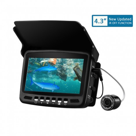EF43A 30M Fisch Finder 4.3 "1000TVL Unterwasser Eis Karpfen Angeln Kamera für Winter Sea Fishing Tackle Zubehör