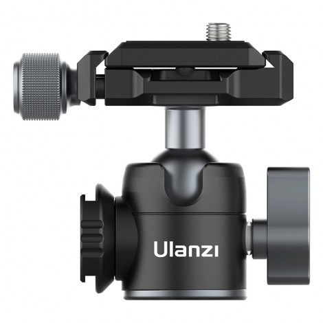 Ulanzi U-60L Arca Swiss Platte Stativ Ball Kopf Verlängern Kalten Schuh Ball Kopf für LED Licht Mikrofon 10KG Playload DSLR stativ Kopf