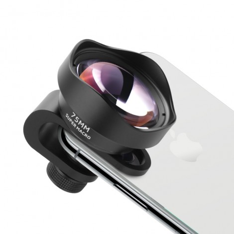 Ulanzi 75MM 10X Super Makro Objektiv Telefon Kamera Objektiv 17MM Gewinde HD Telefon Objektiv für iPhone Piexl Huawei ein Plus Xiaomi