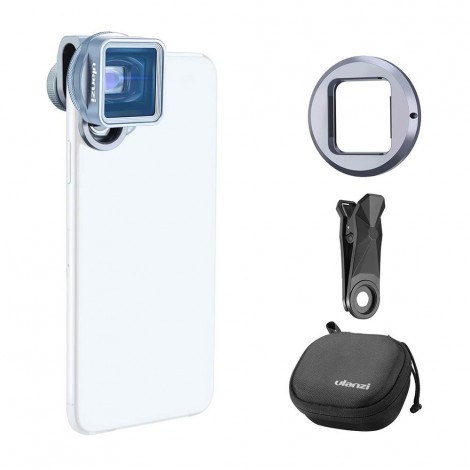Ulanzi 1.33XT Universeller anamorphotischer Telefon-Filmobjektiv-Breitbildschirm mit 52-mm-Filteradapter Kompatibel mit iPhone 11 / iPhone 11 Pro
