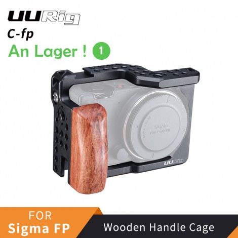 UURig C-fp Exklusive Metall Käfig Für Sigma FP Bewaldeten Griff Rig Kalten Schuh Halterung für Mikrofon LED Licht DSRL Kamera Zubehör