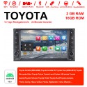 7 Zoll Android 10.0  Autoradio / Multimedia 2GB RAM 16GB ROM Für Toyota Corolla  Vios Land Cruiser Avanza  Prado 