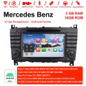 7 Zoll Android 10.0 Autoradio / Multimedia 2GB RAM 16GB ROM Für Benz C-klasse W203 2004-2007 Clk W209 2005 A-w168 1998 2002 Clk-c209