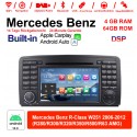 7 Zoll Android 10.0  Autoradio / Multimedia 4GB RAM 64GB ROM Für Benz R-Class W251 2006-2012 Built-in Carplay / Android Auto