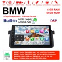 9 Zoll Android 10.0  Autoradio / Multimedia 4GB RAM 64GB ROM Für BMW 3 Series E46 BMW M3 Rover 75 Built-in CarPlay / Android Auto