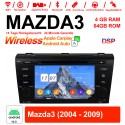 7 Zoll Android 12.0 Autoradio / Multimedia 4GB RAM 64GB ROM für  MAZDA3 Mit WiFi NAVI Bluetooth USB