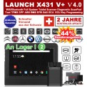 LAUNCH X431 V+ V4.0 OBD2 EOBD Diagnosegerät Diagnose Werkzeuge WiFi Bluetooth Android Full System OBD2 Scanner Scann-Tool und 10.1"Touch-Display