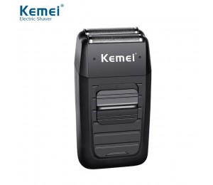 Kemei KM-1102 Wiederaufladbare Cordless Rasierer für Männer Twin Klinge Kolben Bart Rasiermesser Gesicht Pflege Multifunktions Starke Trimmer