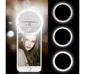 USB Ladung Führte Selfie Ring Licht für iPhone Samsung Xiaomi