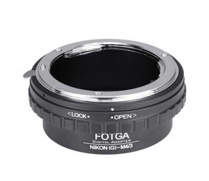 FOTGA Objektiv Adapterring für Nikon G AF-S Objektiv auf Micro 4/3 M4/3 EP1 EP2 GF1 GF2 GH1 GH2 G1