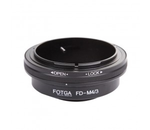FOTGA Objektiv adapterring für Canon FD Kompatibel mit Olympus / Panasonic Micro 4/3 m4 / 3 G1 GF1 GH1 EM5 EM10 GM5 Kameras