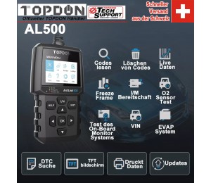 TOPDON ArtiLink 500 OBD2 Scanner AL500 Auto Motor EOBD OBDII Code Reader ODB2 Automotivo OBD Auto Diagnose Werkzeug PK AS500