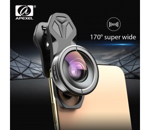 APEXEL HD 170 grad super weitwinkel objektiv Kamera optische Linsen optic telefon objektiv für iPhonex xs max xiaomi alle smartphone
