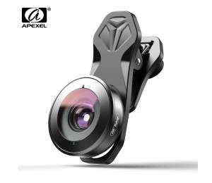 APEXEL HD 195 grad super fisch auge fisheye lentes 4k telefon kamera linsen Hohe qualität mobile objektiv für iPhone 7 8 X Xiaomi telefon
