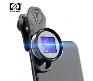 APEXEL APL-HBHDAN  Anamorph Objektiv 1,33 x Widescreen Slr Objektiv Film 4K HD Vlog Schießen Verformung Filmausrüstung für iPhone Huawei smartphones