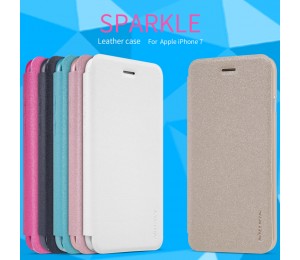 Apple iPhone 7 NEW LEATHER CASE- Sparkle Leather Case