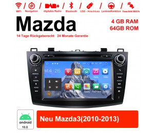 8 Zoll  Android 10.0 Autoradio / Multimedia 4GB RAM 64GB ROM Für Mazda new Mazda3