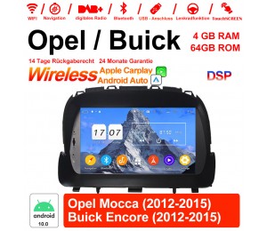 8 Zoll Android 10.0 Autoradio/Multimedia 4GB RAM 64GB ROM Für Opel Mocca 2012 2013 2014 2015 / Buick Encore 2012 2013 2014 2015 Mit WiFi NAVI Bluetooth USB