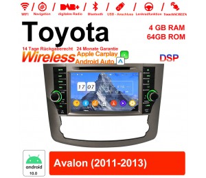 8 Zoll Android 10.0 Autoradio / Multimedia 4GB RAM 64GB ROM Für Toyota Avalon 2011-2013 Mit WiFi NAVI Bluetooth USB