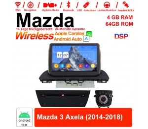 8 Zoll Android 10.0 Autoradio / Multimedia 4GB RAM 64GB ROM Für Mazda 3 Axela 2014-2018 Mit WiFi NAVI Bluetooth USB