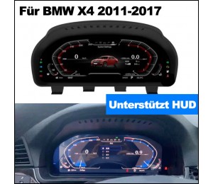Digital Dashboard Panel Instrument Cluster Tacho für BMW X4 2011-2017 Mit HUD