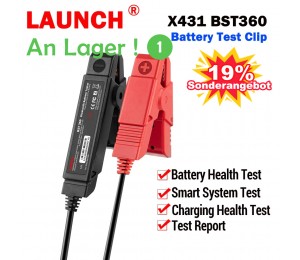 LAUNCH X431 BST360 Batterie Test clip Analyzer 2V 2000CCA Spannung Batterie Test Auto Batterie Tester Lade Cricut Last Werkzeuge