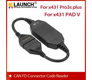 LAUNCH X431 CAN FD Connector Code Reader CANFD Autodiagnosetool für X431 V + Pro3 Pad III Pad V