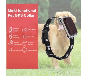 Wasserdicht IP67 Mini Haustiere GPS AGPS LBS Wifi Tracker Echt-zeit Tracking Kragen Hund Katze Finden Gerät Glocke Ringe tracking Locator