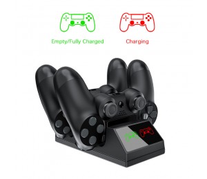 PS4 Controller-Ladegerät USB Ladestation mit LED Licht Für kabellosen Sony Playstation 4 / PS4 / Pro / Slim Controller