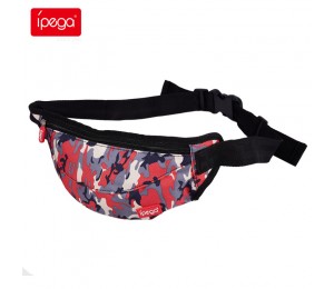 ipega PG-SW011 Game Machine Zubehör Tarnung Schulter Diagonale Aufbewahrungstasche / Taillentasche für NS Switch / Switch Lite