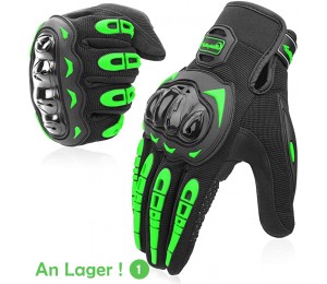 Motorrad Handschuhe, Touchscreen Motorradhandschuhe für Motorradrennen, Mountainbike, Motorcross, Klettern, Wandern und andere Outdoor Sportarten und Aktivitäten