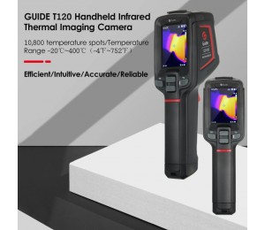 GUIDE T120 Thermische Imager Tragbare Handheld Industrie Thermische Imager Mit 2,4 Zoll Display Temperatur messung Werkzeug