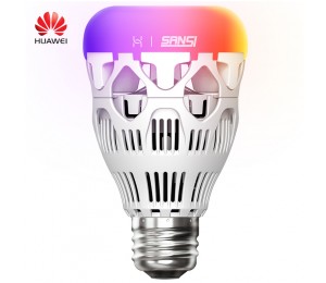 Huawei SANSI Smart Led-lampe Bunte 800 Lumen 10 W E27 Zitrone Smart Lampe RGB Nacht Licht Huawei Smart Home APP Romote Steuer