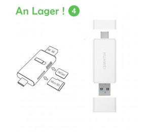 Huawei 100MB/s Dual USB Port 2 in1 Speicherkartenleser für Huawei Typ C Dual USB Port
