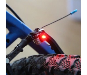 Universal Fahrradbremslichthalterung Fahrradheck LED Sicherheitswarnleuchten LED-Licht