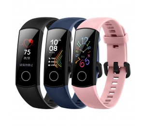 Honor Band 5 wasserdichter Bluetooth Fitness-/Aktivity-Tracker mit Herzfrequenzmesser, AMOLED-Farbdisplay, Touchscreen