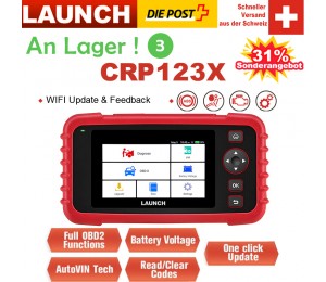 LAUNCH X431 CRP123X OBD2 Scanner Auto Codeleser OBDII Diagnosewerkzeug ENG AT ABS SRS Launch Scanner Auto Automotive Tool