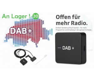 DAB + Digitale Radio-Tuner für Android 7.1, 8.0,9.0 und Android 10.0 Auto Stereo Auto Radio Player