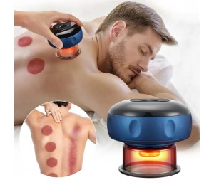 Elektrische Vakuum Schröpfen Massage Anti Cellulite Magnet Therapie drahtlose Guasha Scrap ing Fat burner Abnehmen Körper Scrap ing Schröpfen