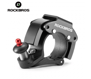 ROCKBROS Fahrrad Glocke Aluminium Legierung Horn Kleine Volumen Tragbare Sound Alarm Für Sicherheit MTB Rennrad Ring Fahrrad Zubehör