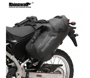 Rhinowalk Motorrad Tasche 100% Wasserdichte 18L/28L/48L Große Kapazität 2 Pcs Universal-Fit Motorrad Pannier Tasche Sattel seite Taschen