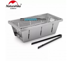 Naturehike Outdoor Camping Kochen Wandern Grill Klapp Tragbare Lagerfeuer Grill Leichte Stahl Mesh Grill